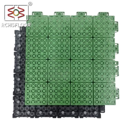 Ультрафиолетоустойчивые 1,81 см толстые спортивные напольные плитки 34x34 см волейбольные напольные плитки