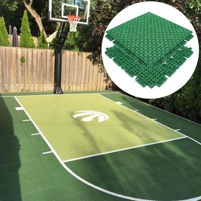 PP Fiba Внешний баскетбольный теннисный корт 3x3 Плитки на полу Взаимозависимые водонепроницаемые