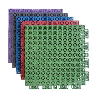 PP Interlocking Sports Floor Tiles for Basketball Court